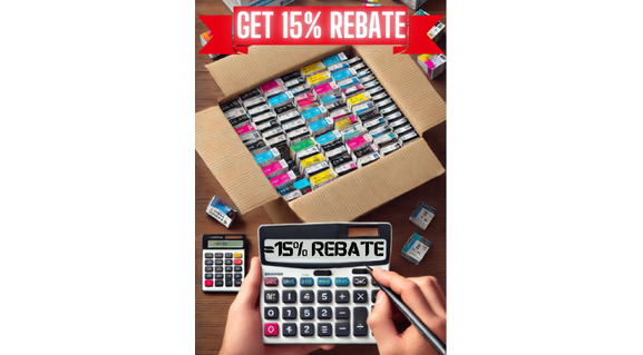 Get 15% rebate