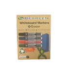 Pilot BegreeN V Board Master Whiteboard Marker Bullet Tip 4 Pack + Eraser