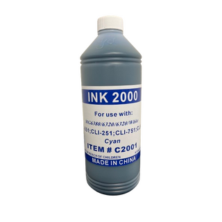 C2001 Premium Cyan Inkjet Ink - 1 Ltr