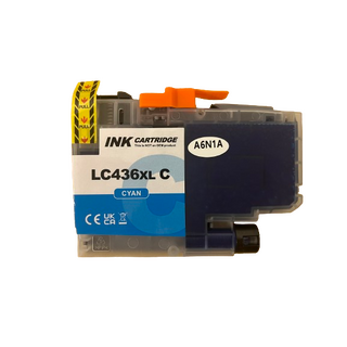 436XL Brother Compatible Cyan Inkjet Cartridge