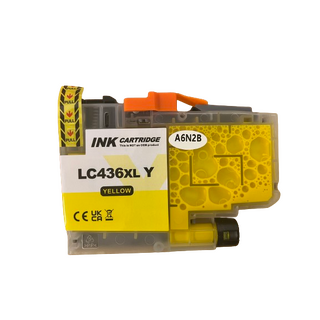 436XL Brother Compatible Yellow Inkjet Cartridge