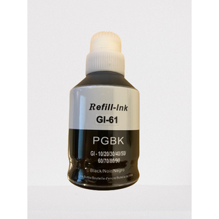 61 Generic Black Refill Bottle - 170ml